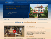 Tablet Screenshot of careendodontics.com